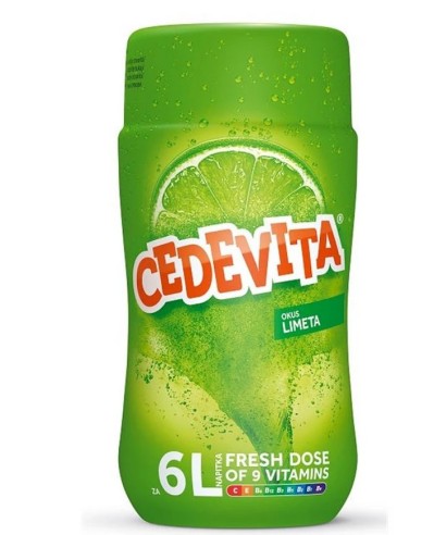 "CEDEVITA" sabor Lima   455gr (para 6L)