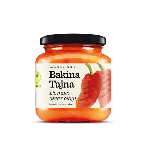 Ajvar Suave Casero "BAKINA TAJNA" 200gr