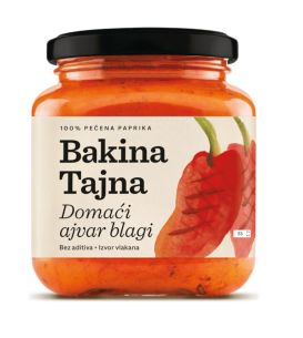 Ajvar Suave Casero "BAKINA TAJNA" 550gr