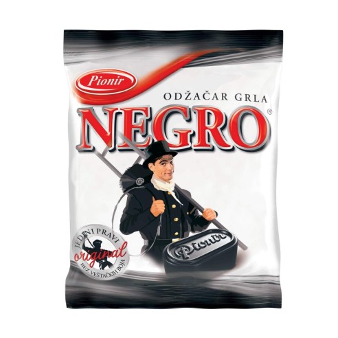 Caramelos de regaliz NEGRO "PIONIR" 100GR