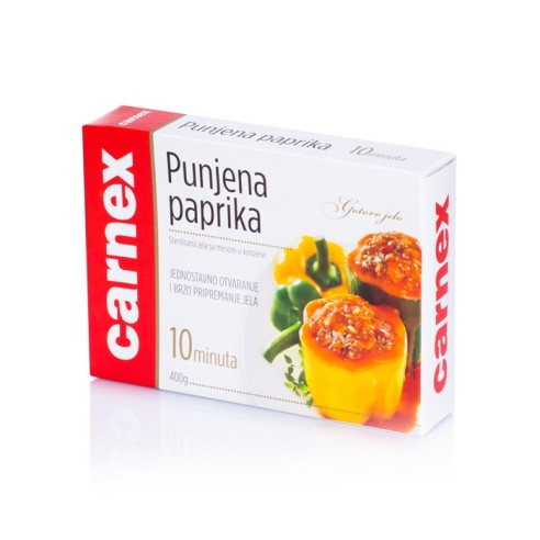 Pimientos rellenos de carne CARNEX 400gr