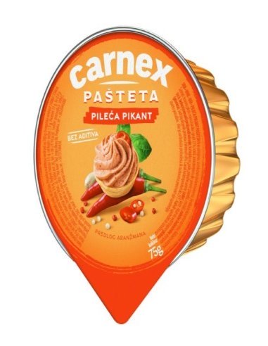 Pate de pollo  picante CARNEX 75gr