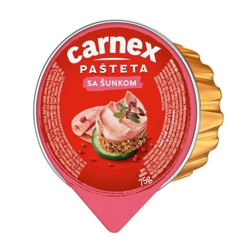 Pate con jamon  CARNEX 75gr