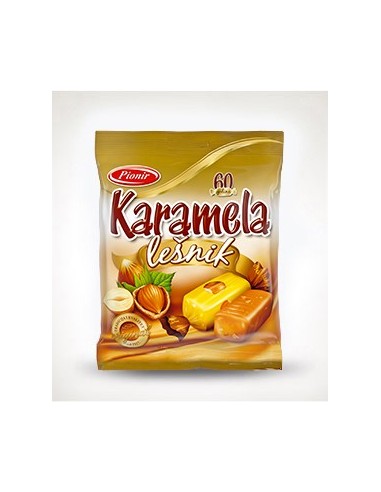 Caramelos de avellana  KARAMELA LESNIK "PIONIR" 100GR