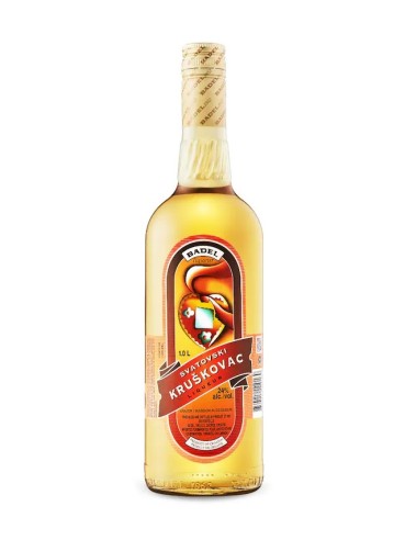 LICOR DE PERA - SVATOVSKI KRUSKOVAC  "BADEL" 24% - 1L