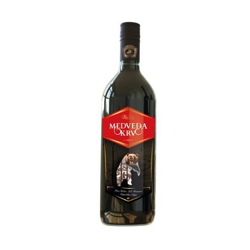 Vino Tinto "Medvedja krv"  "RUBIN"  12% - 0.75L