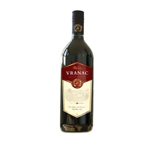 Vino Tinto "Vranac"  "RUBIN"  12% - 0.75L