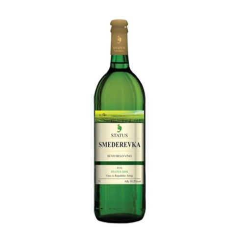 Vino Blanco "Smederevka"  "STATUS"  11% - 1L