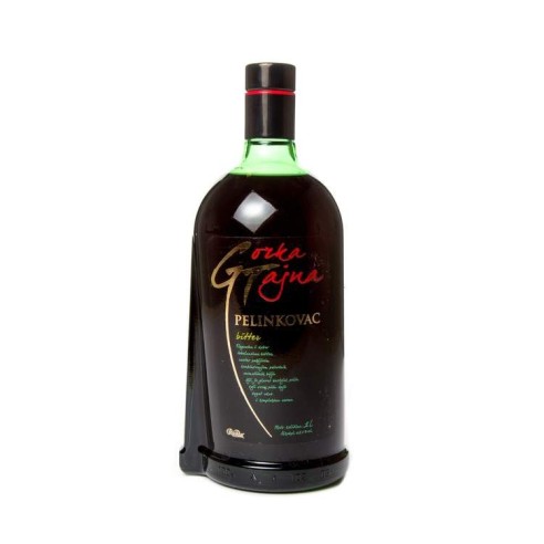 LICOR de HIERBAS "GORKA TAJNA" Pelinkovac   "RUBIN"  28% - 1L