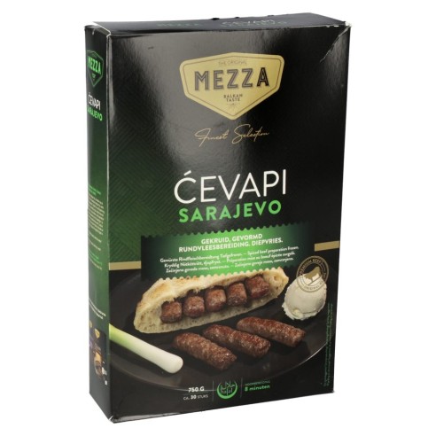 Ćevapi de Sarajevo "MEZZA"   750gr CONGELADO