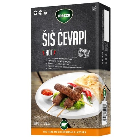 ŠIŠ-Ćevapi MUY poco picante "MEZZA"   750gr CONGELADO