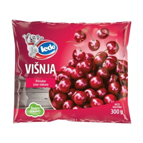 Cereza Congelada SIN hueso, 500gr "LEDO"