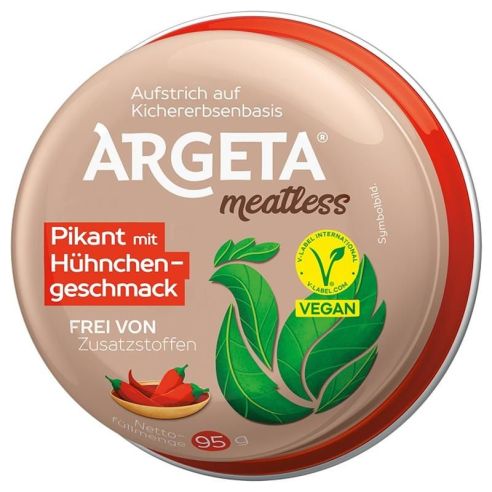 Pate VEGAN Picante con sabor a pollo "ARGETA" 95gr