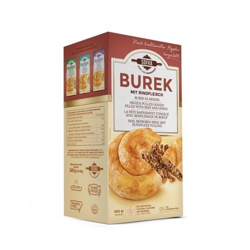 Burek bollo de carne de res  560gr. "SOFKA"  CONGELADO