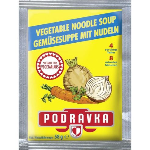 SOPA DE VERDURA - VEGANO POSNO  "PODRAVKA" 58 GR