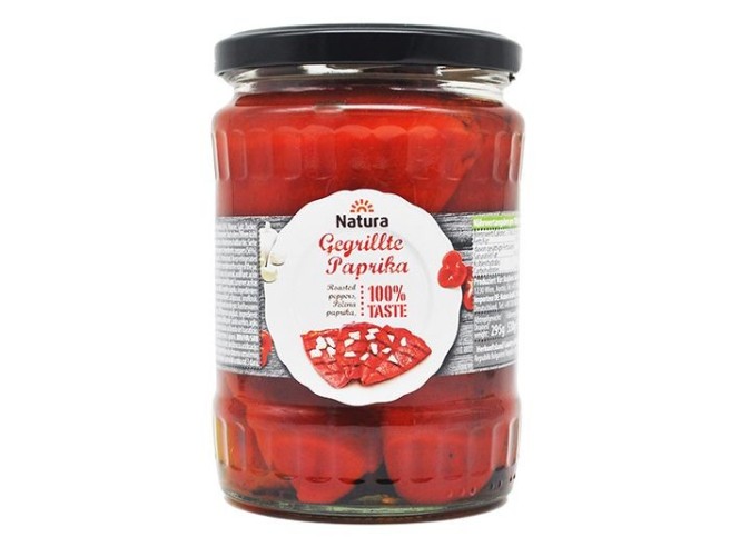 Pimiento rojo asado NATURA 580ml