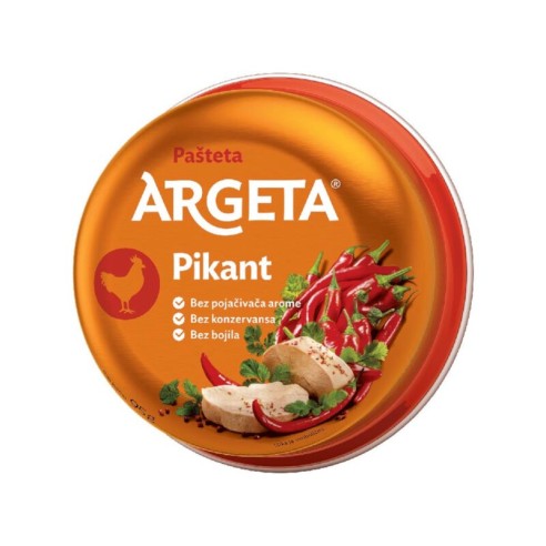 Pate de pollo picante "ARGETA" 95gr