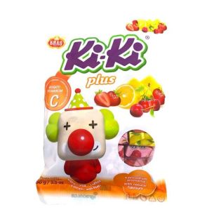 Ki-Ki PLUS VitaminC  100gr caramelos de fruta  "KRAŠ"